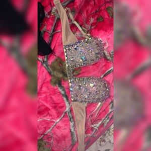RHINESTONE BRALETTE